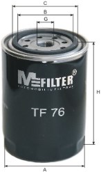 Filtru ulei TF 76 MFILTER